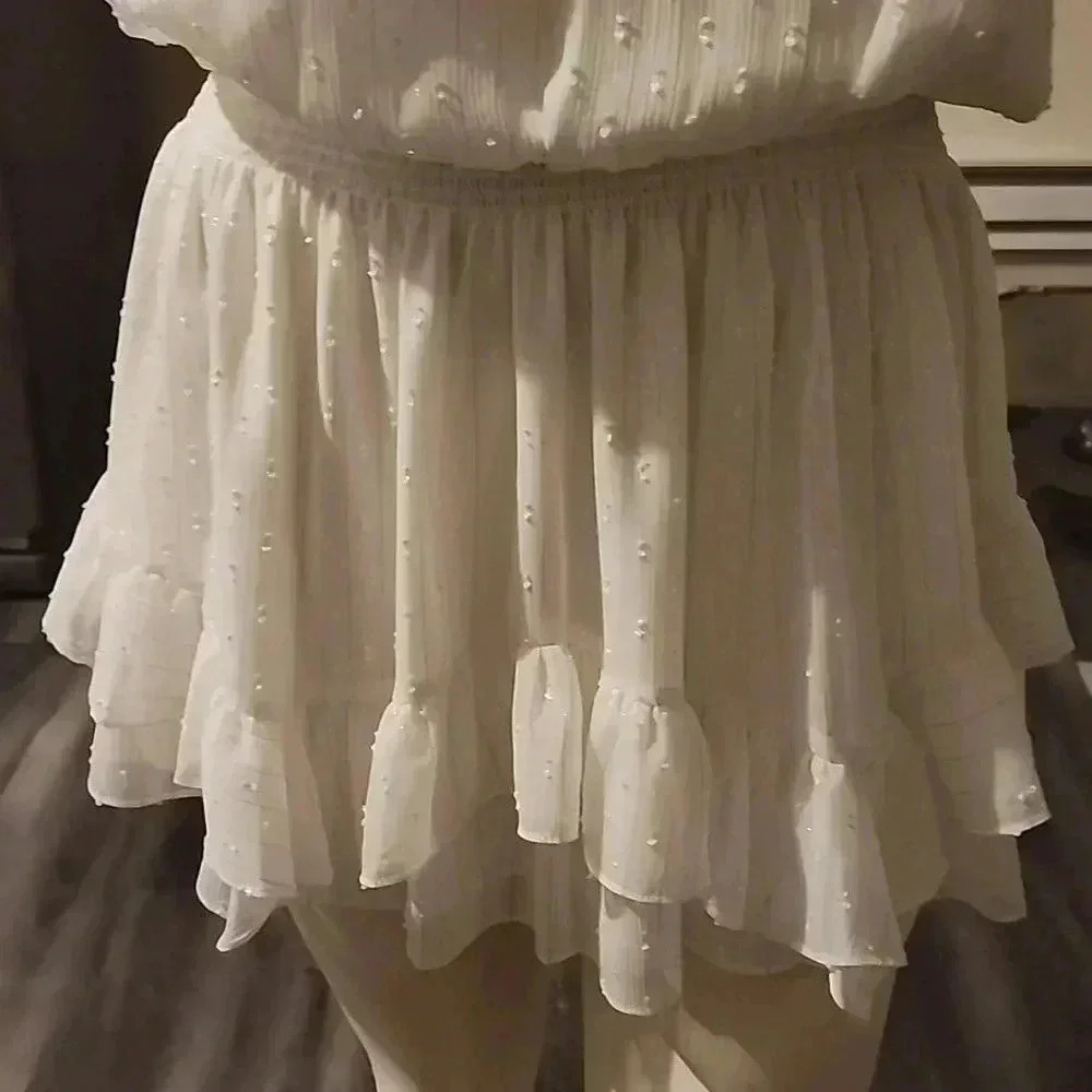 RAMY BROOK V-NECK MINI HAZE DRESS SIZE S - Picture 3 of 4